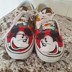Vans Disney Mickey Mouse and friends,  Sneakers  size W 8.5 M7